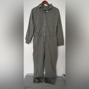 Old Navy Sage Green Jumpsuit